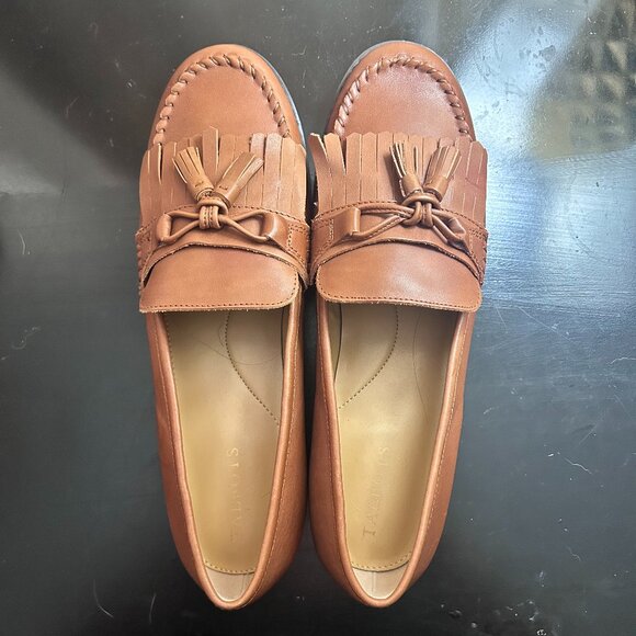 Talbots brown loafers women's size 10M - Picture 1 of 3